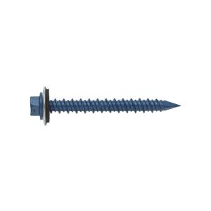 Screw with vulcanized EPDM-steel washer